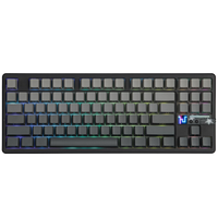 Aula F87 Pro V2 (Black - Gray Wood Switch)