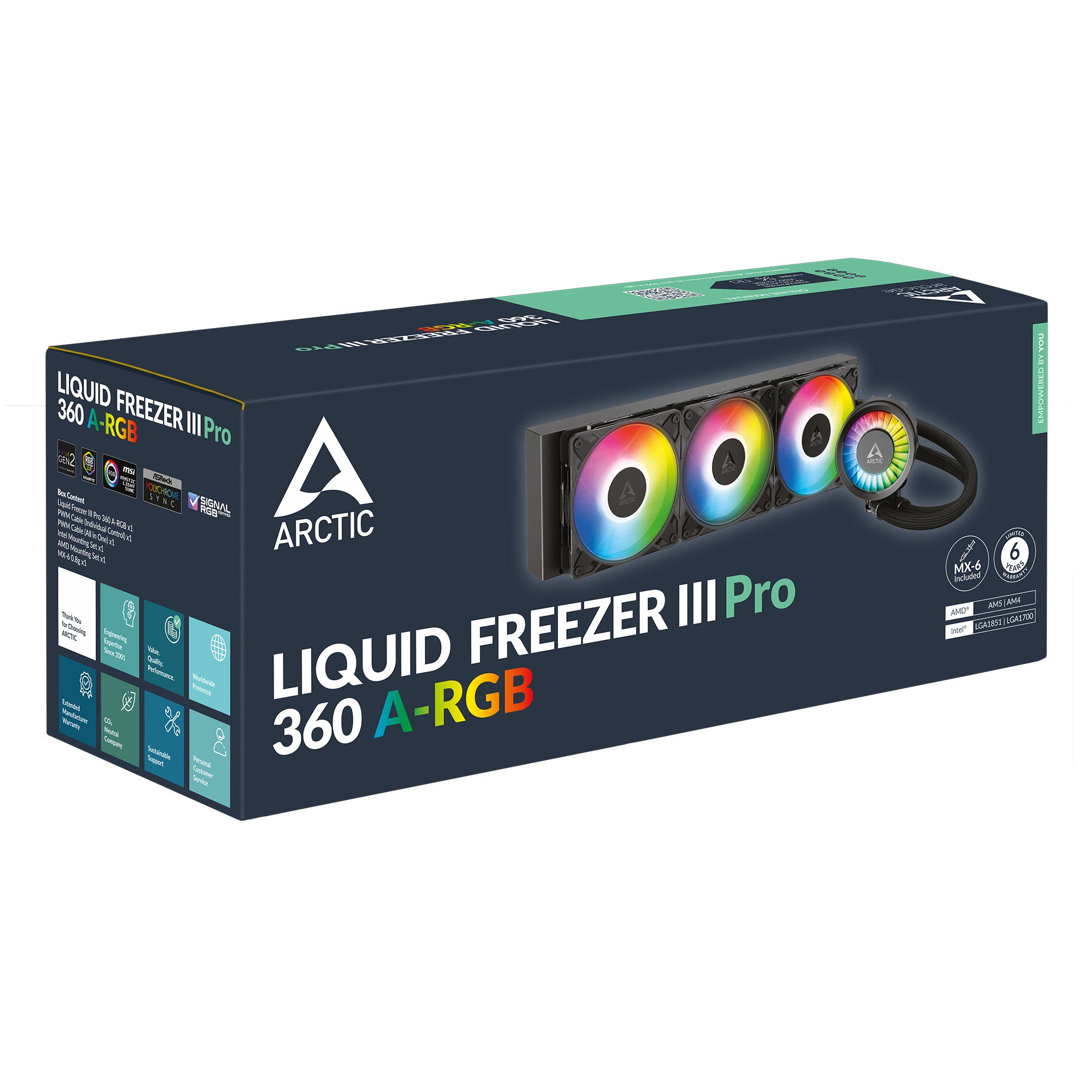 Arctic Liquid Freezer III Pro 360 ARGB (Black)