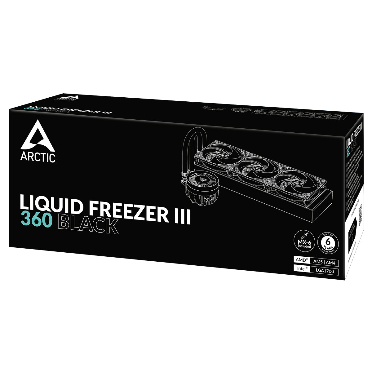 Arctic Liquid Freezer III 360 (Black)