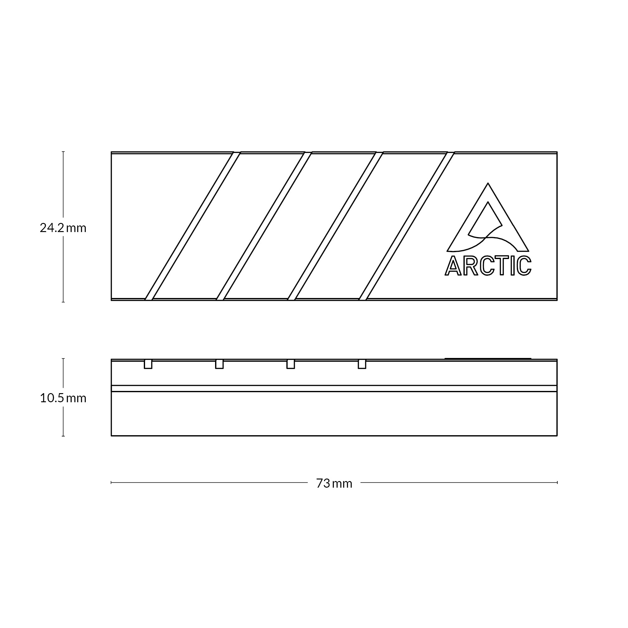 Arctic M2 Pro M.2 Heatsink