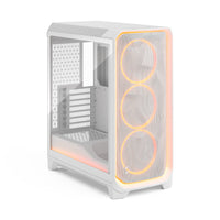Fractal Design Meshify 3 Ambience Pro RGB TG Clear Tint (White)