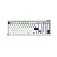 Akko GEM 02 VIA (Black on White - Stellar Rose Switch)