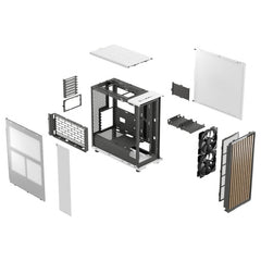 Fractal Design North Chalk White (Mesh)