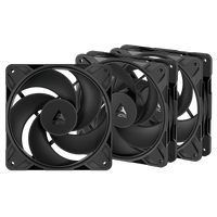 Arctic P12 Pro Reverse (Black - 3 Pack)