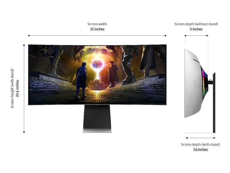 Samsung Odyssey G85SD OLED (34 inch 175Hz 1440P OLED)
