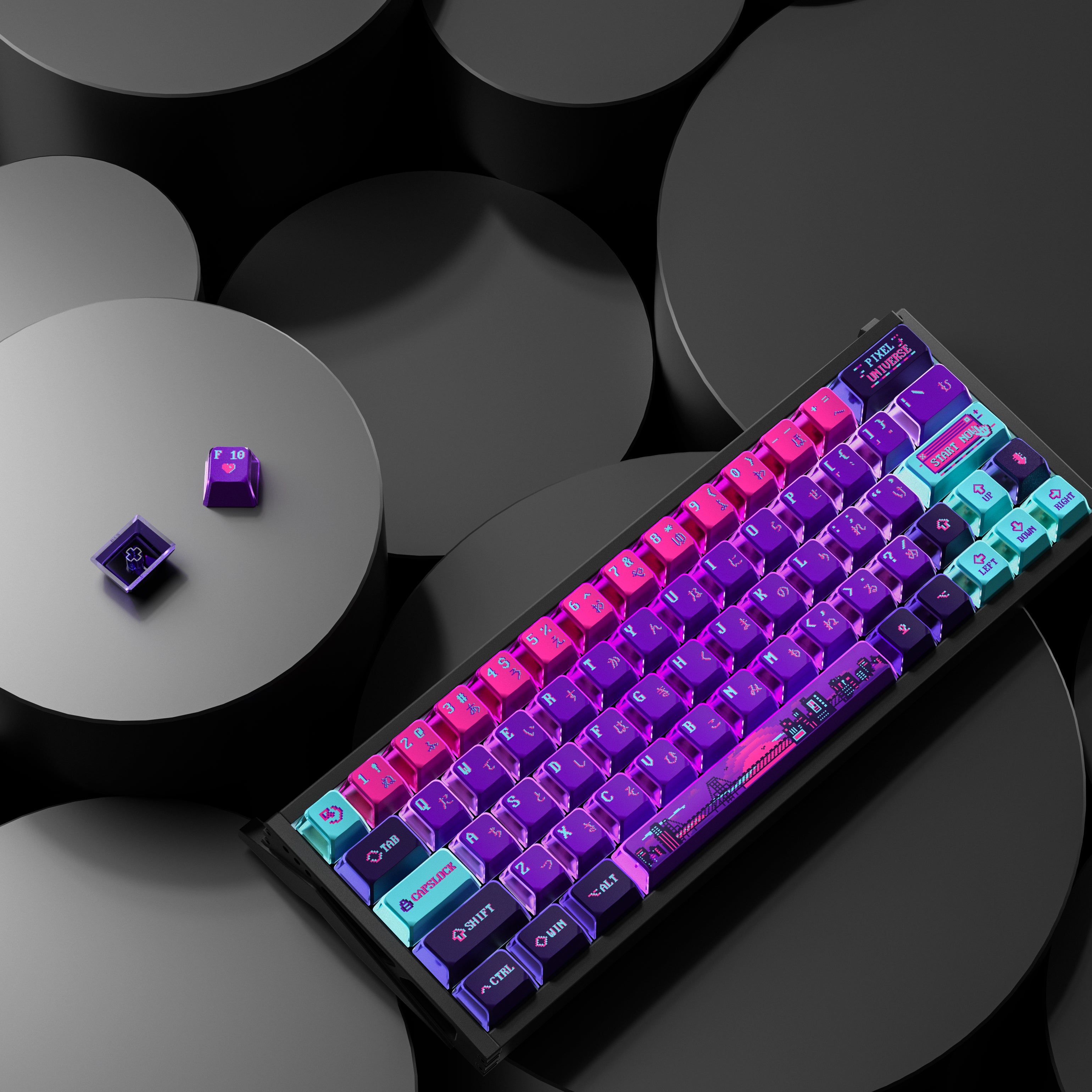 KeyTok Pixel Inverse KOL