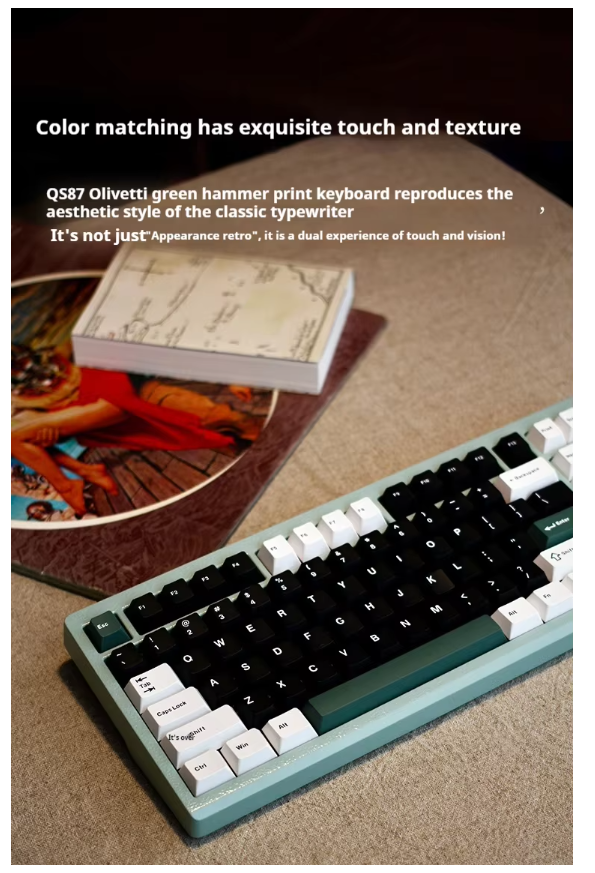 Ajazz QS87 Lite (Hyan Switches - White)