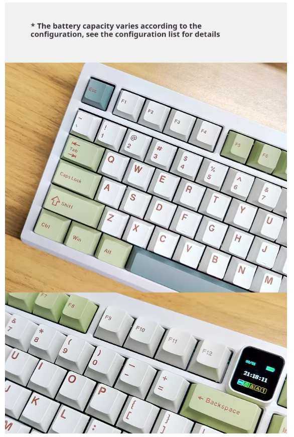 Ajazz QS87 Lite (Hyan Switches - White)