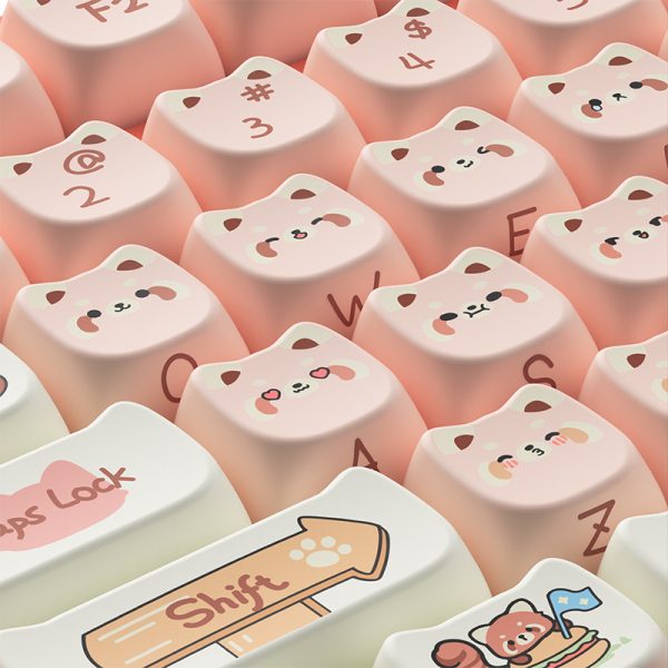 Akko Raccoon MAO Keycap Set