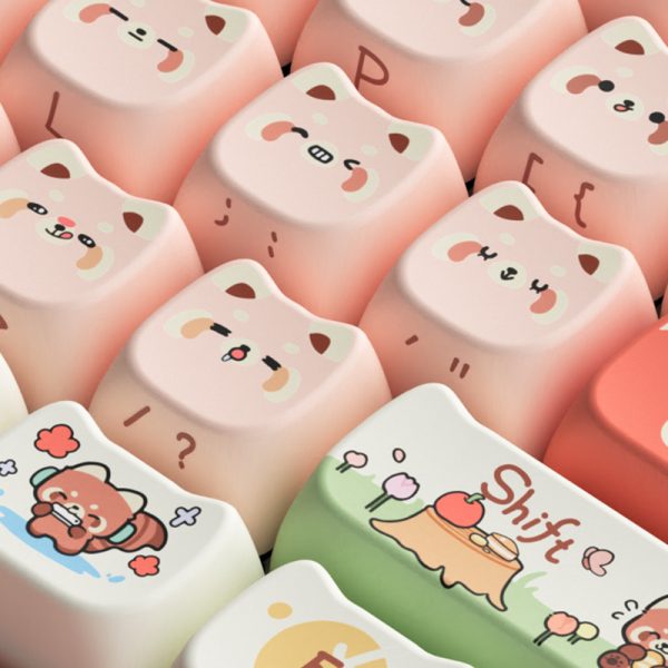 Akko Raccoon MAO Keycap Set