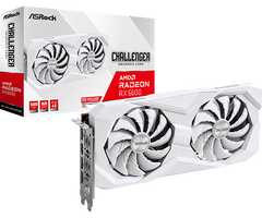 Asrock AMD RX6600 Challenger D 8GB (White)