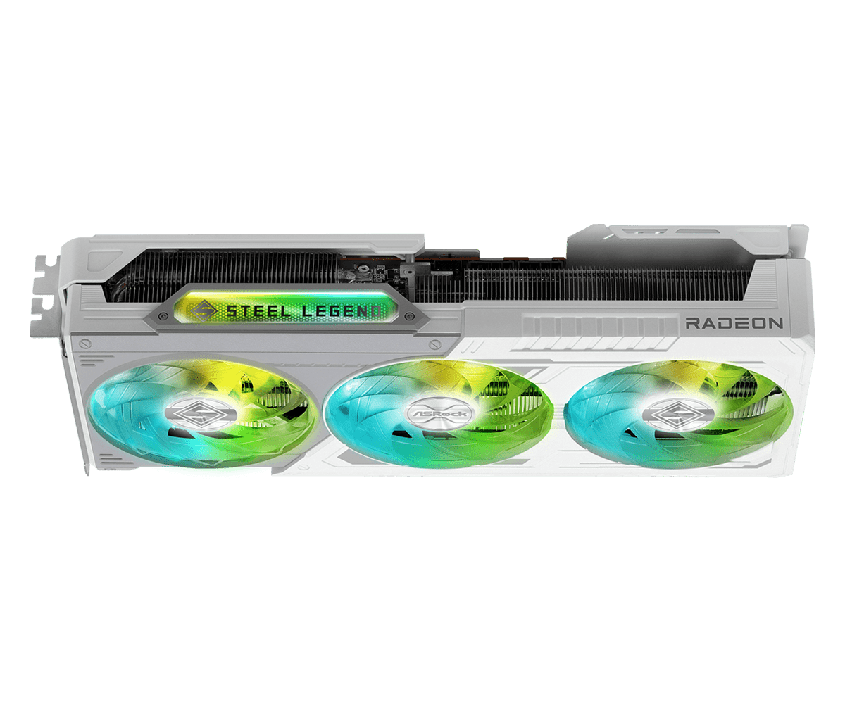Asrock RX 9070XT Steel Legend 16GB (White)