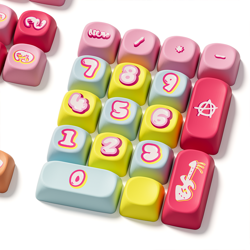 Akko Rainbow Candy Keycap