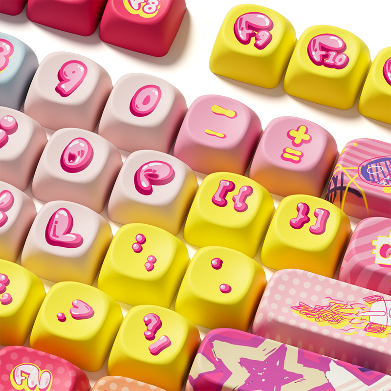 Akko Rainbow Candy Keycap