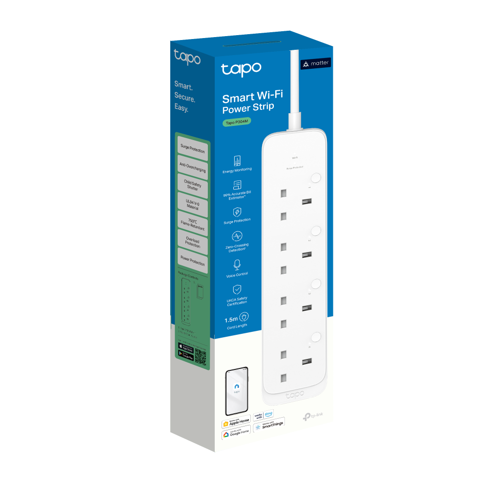 TP-Link Tapo P340M Smart WiFi Power Strip