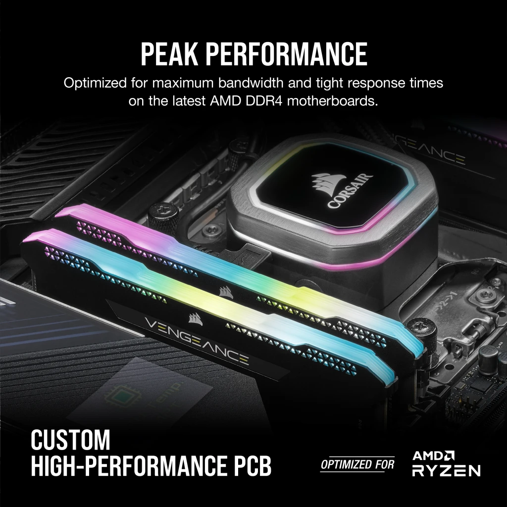 Corsair Vengeance RGB Pro SL 2 x 16GB 3600Mhz (Black)