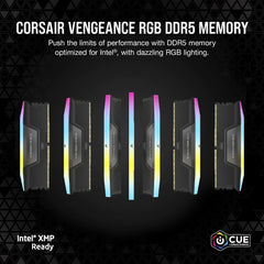 Corsair Vengeance RGB 2 x 16GB DDR5 C36 6000Mhz (Black)