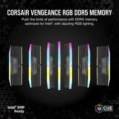 Corsair Vengeance RGB 2 x 16GB DDR5 5200Mhz (Black)
