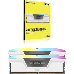 Corsair Vengeance RGB 2 x 16GB DDR5 C36 6000Mhz (White)