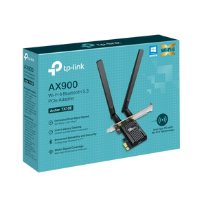 TP-Link Archer TX10E - WiFi 6 + BT PCIe Adapter