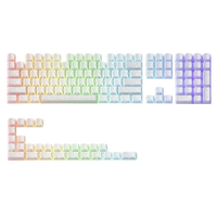 XVX Prism Forged Carbon 136 Keycap Set (White)