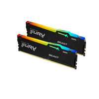 Kingston Fury Beast RGB 2 x 16GB 6400Mhz C32 (Black) DDR5