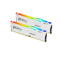 Kingston Fury Beast RGB 2 x 16GB 6400Mhz C32 (White) DDR5