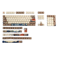 XVX U-kiyoe Fugaku Series Glaze Keycap Set (Mount Fuji)
