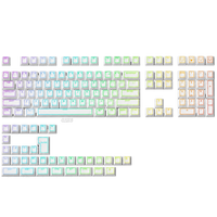 XVX PRISM Shine Through 142 Keycap Set (White)
