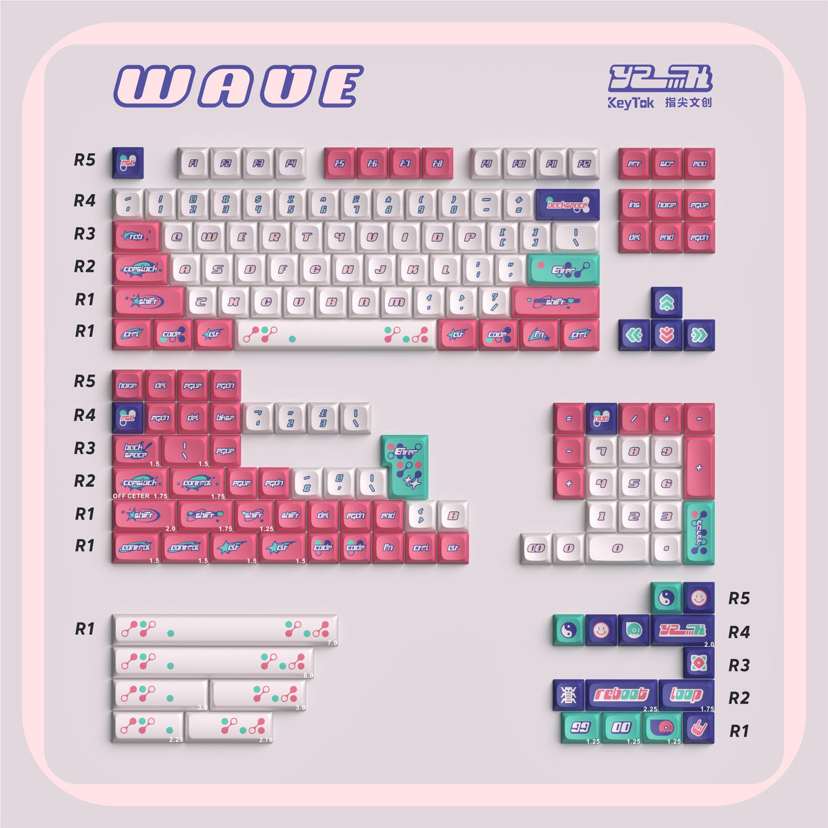 KeyTok Y2K KDA (Wave)