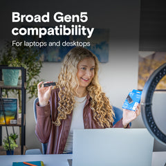 Crucial P510 1TB Gen5 NVME