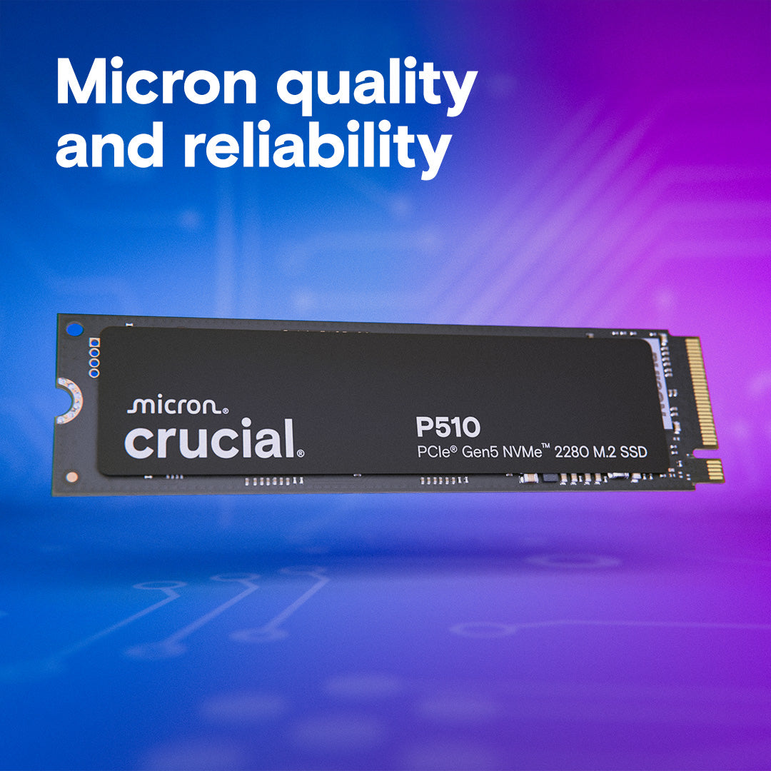 Crucial P510 1TB Gen5 NVME