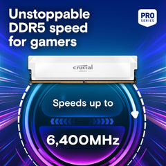 Crucial Pro Overclocking 2 x 16GB DDR5 6000Mhz (White)