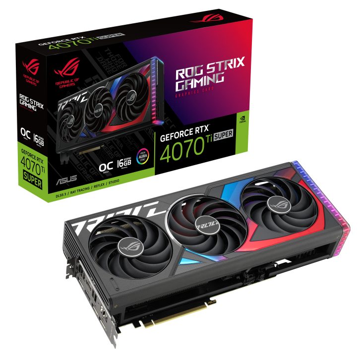 Asus ROG Strix RTX 4070Ti Super 16GB OC