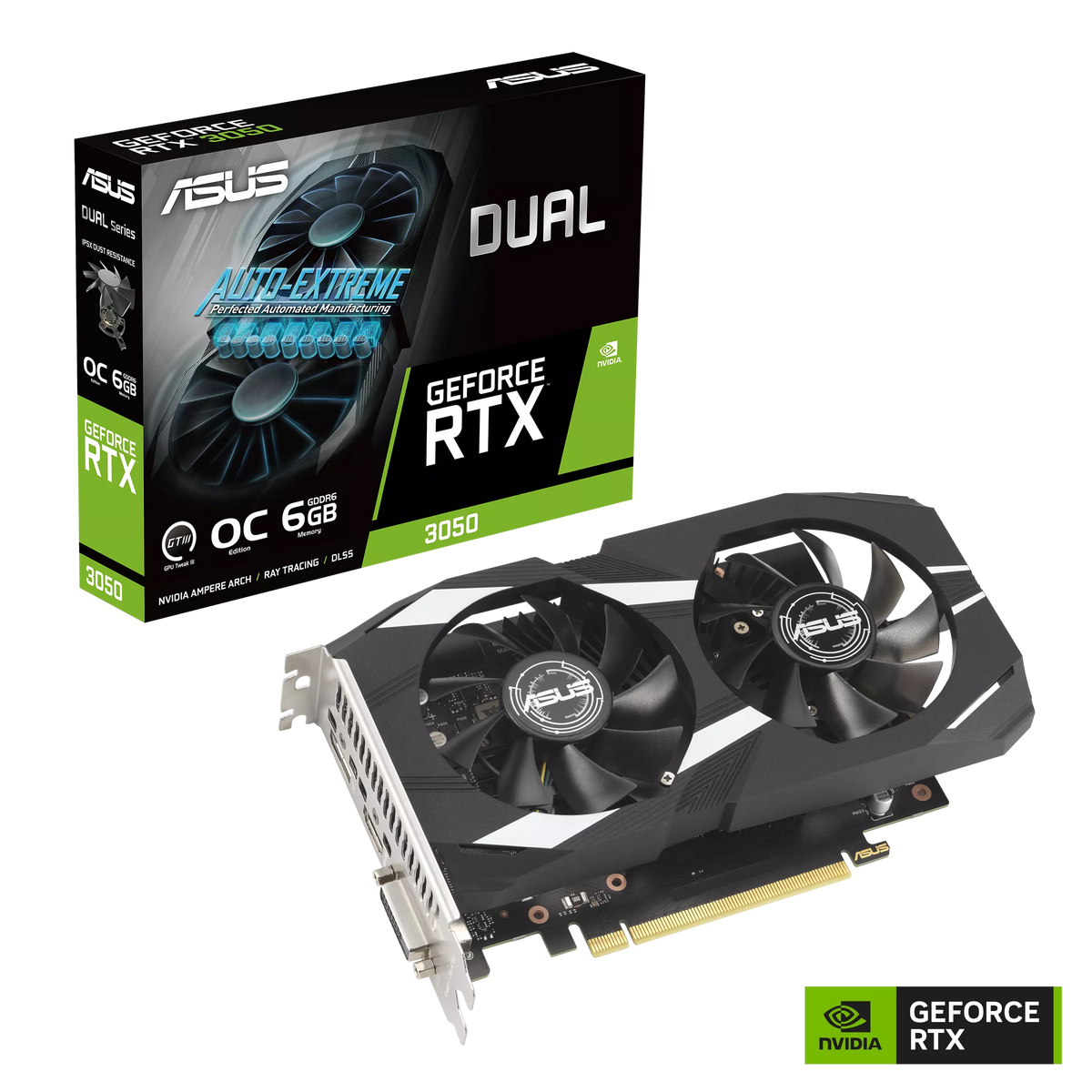 Asus Dual RTX 3050 6GB OC