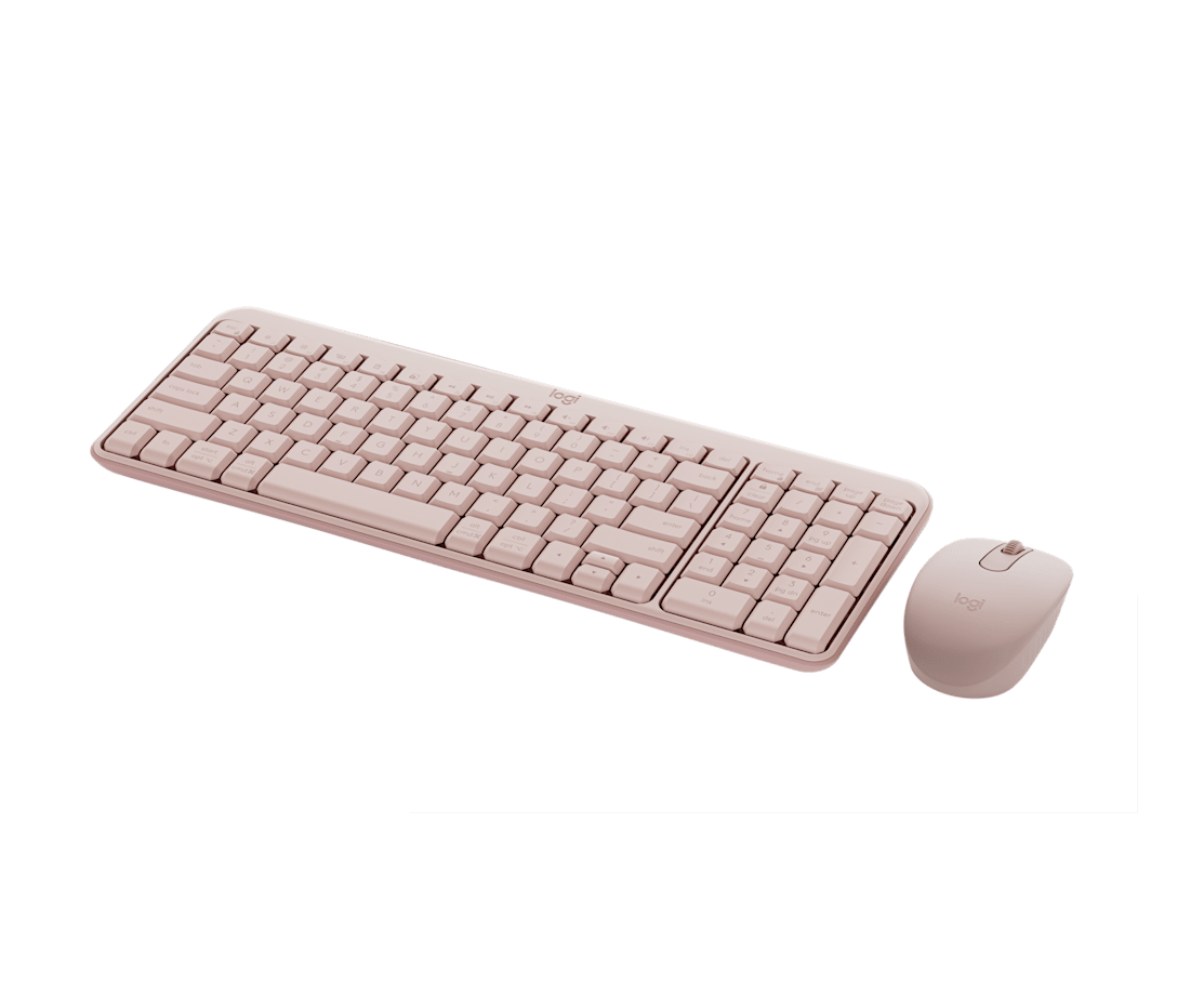 Logitech MK250 Compact Wireless Combo (Rose)