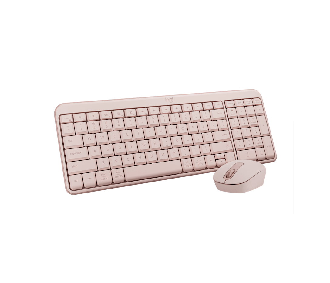 Logitech MK250 Compact Wireless Combo (Rose)
