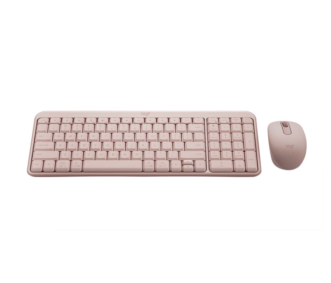 Logitech MK250 Compact Wireless Combo (Rose)