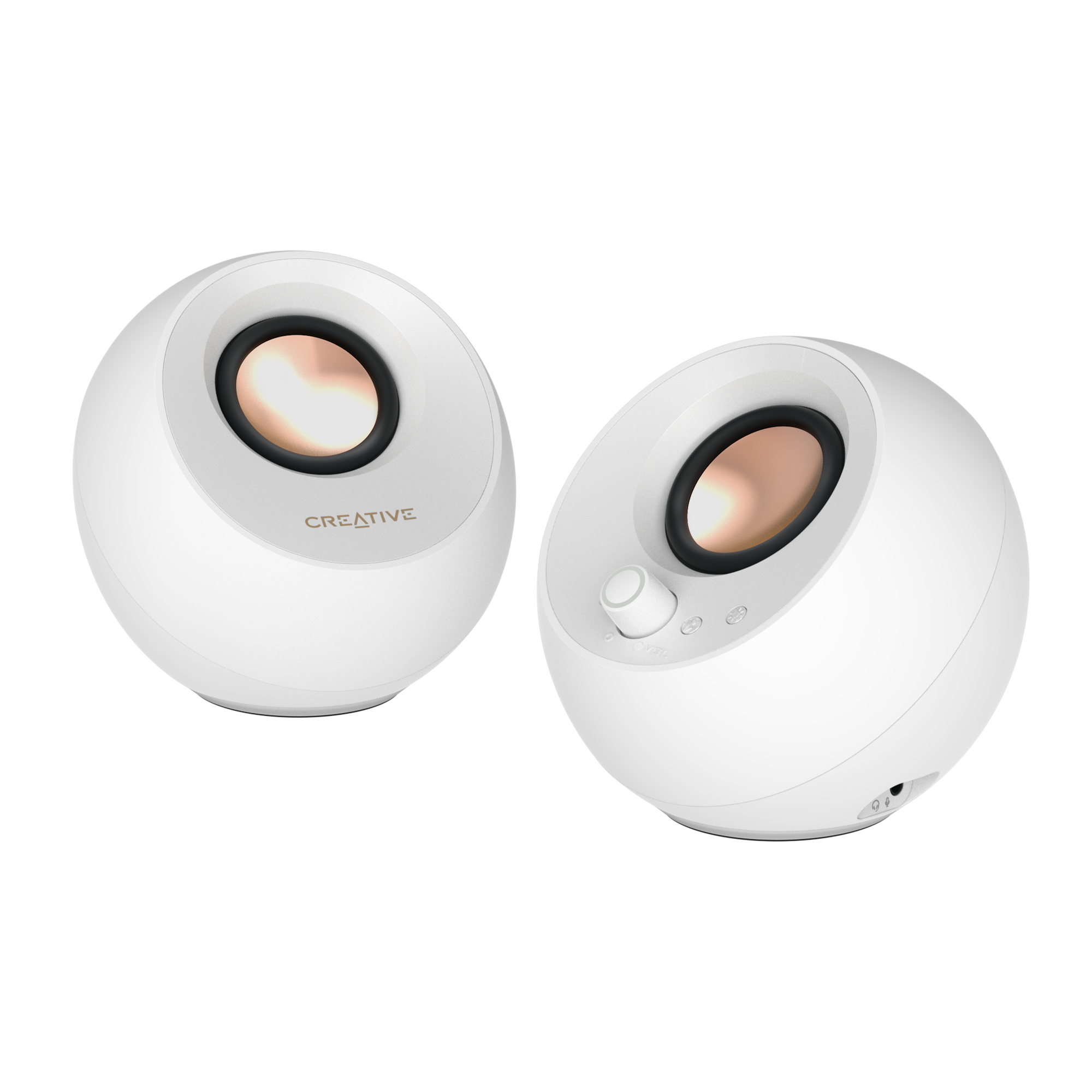 Creative Pebble Pro Speaker (White)