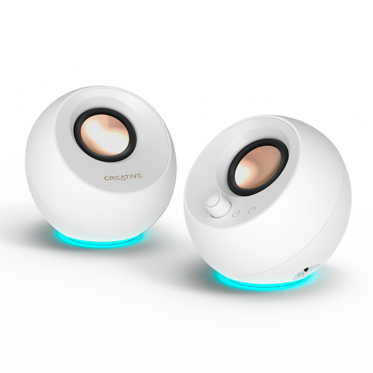 Creative Pebble Pro Speaker (White)