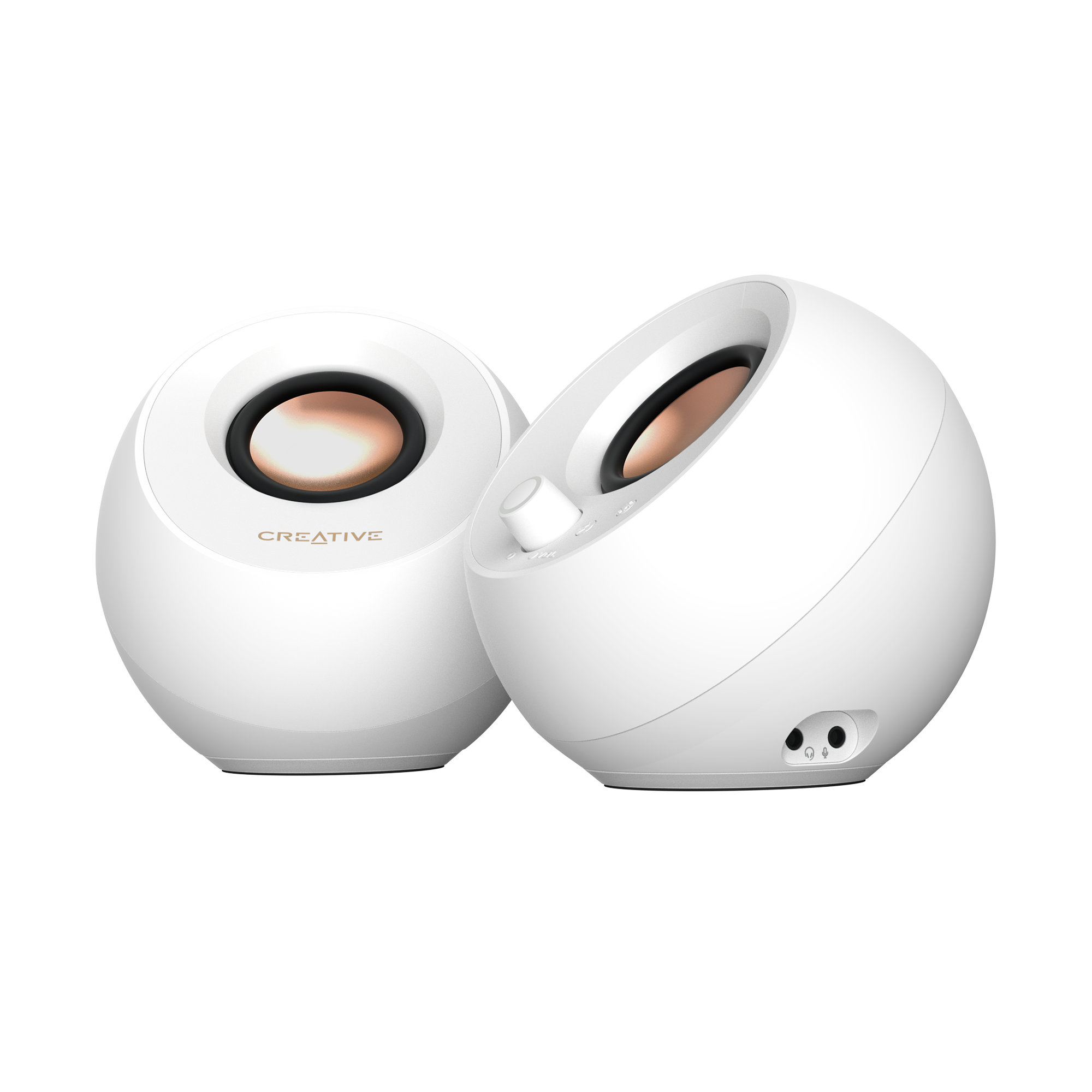 Creative Pebble Pro Speaker (White)