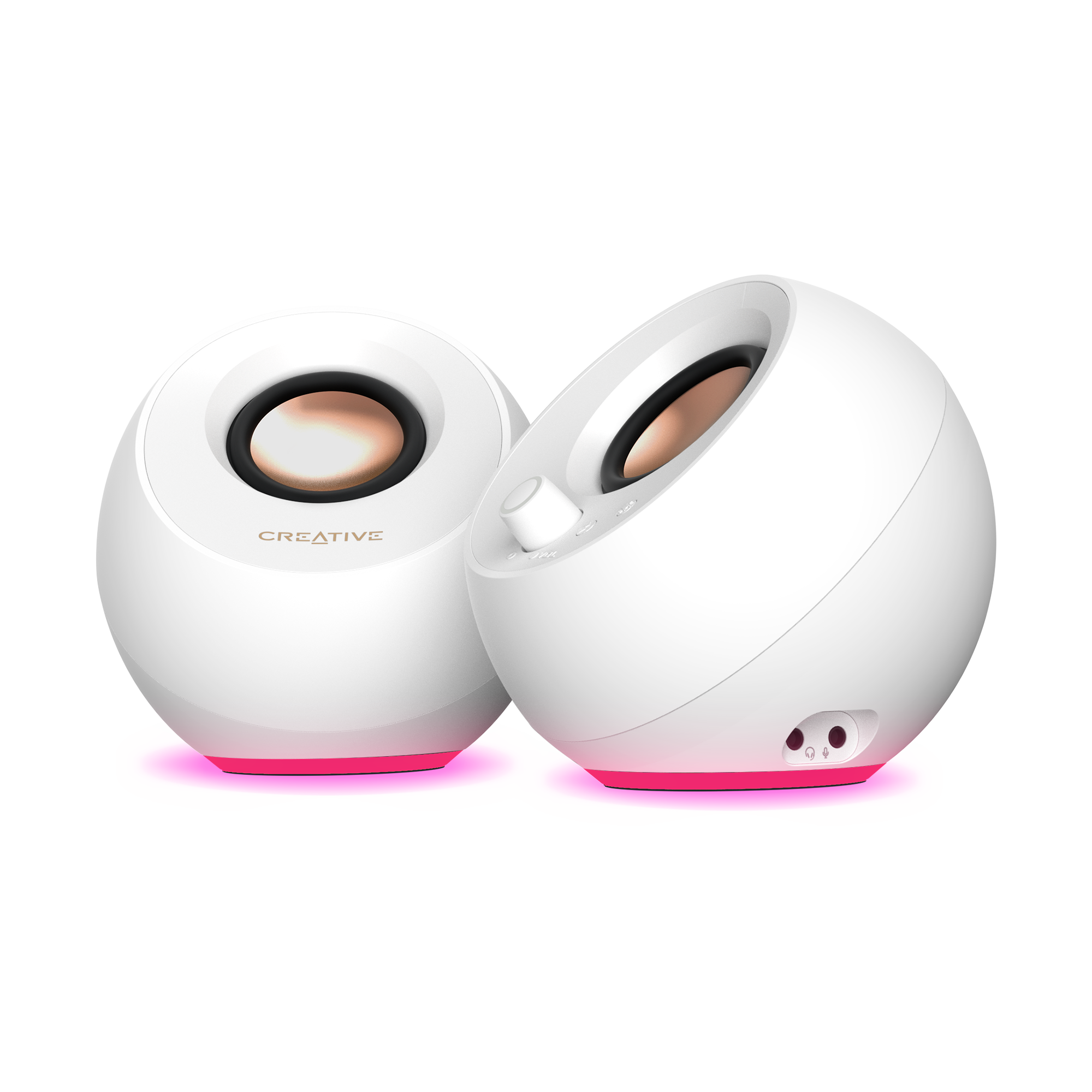 Creative Pebble Pro Speaker (White)