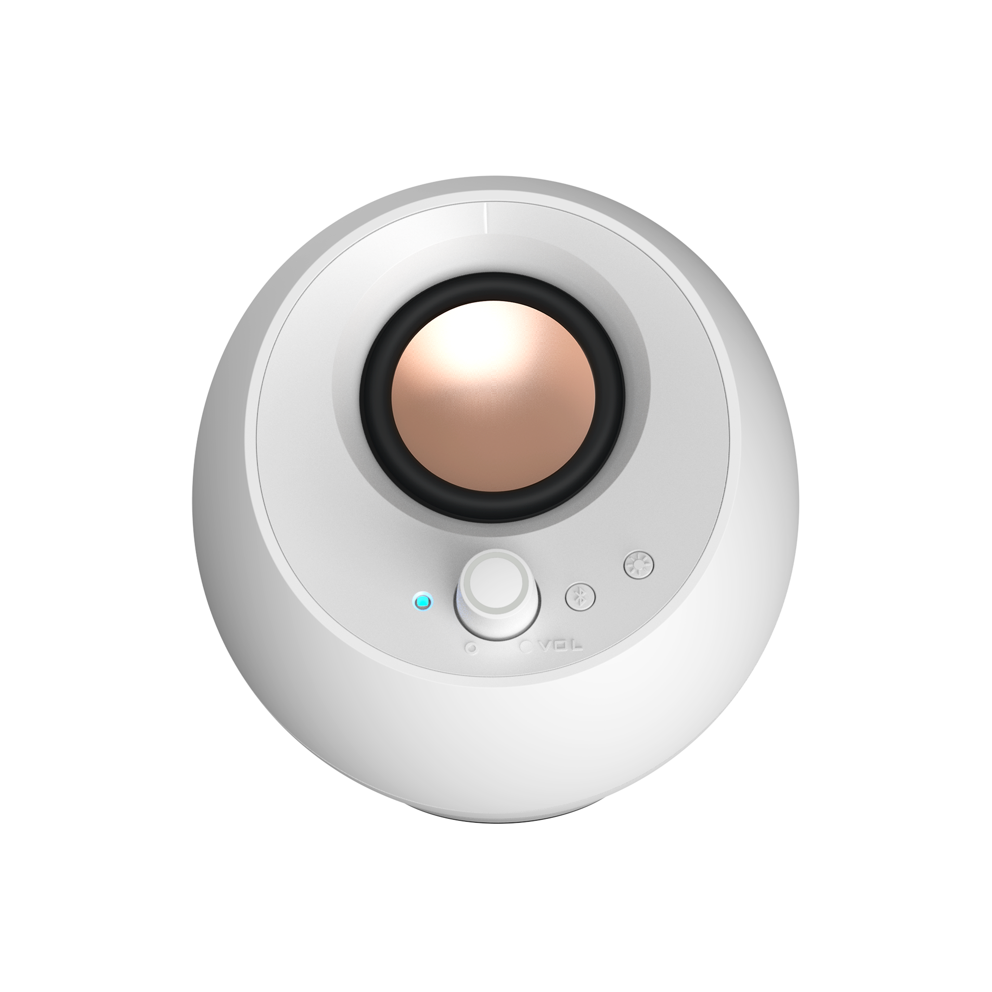 Creative Pebble Pro Speaker (White)