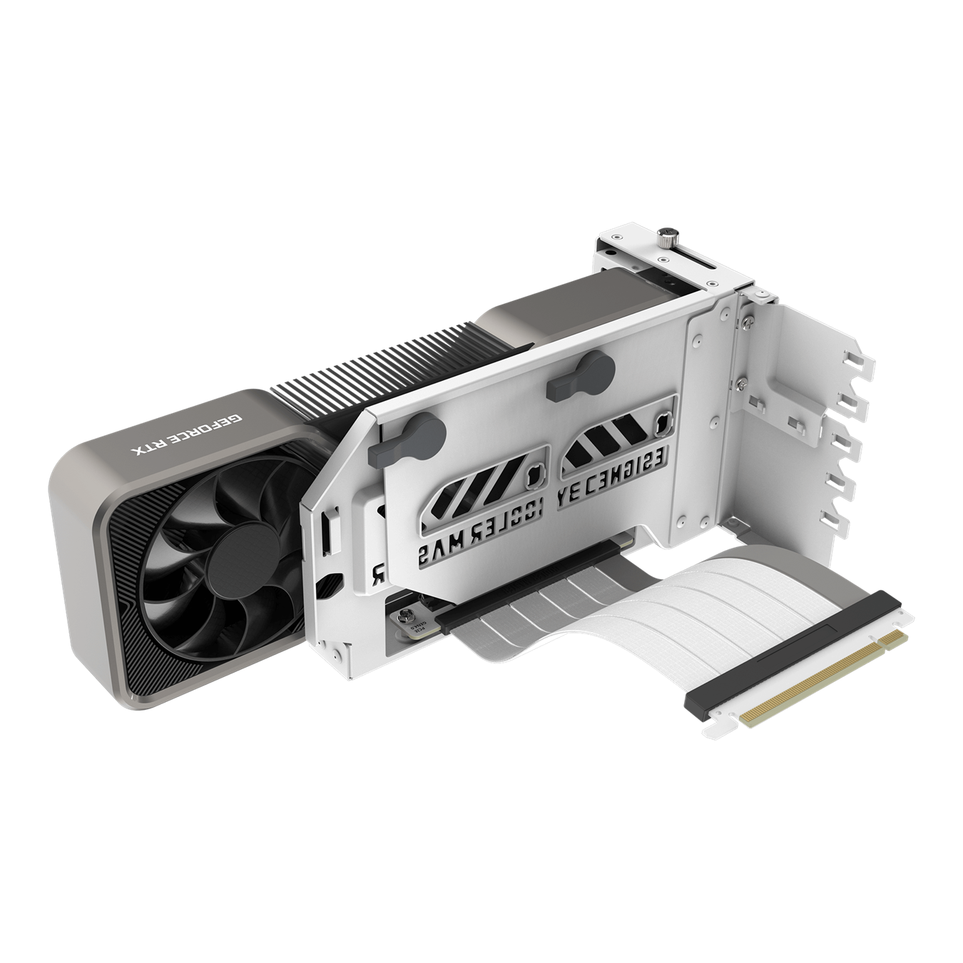 CM Vertical GPU Holder V3 PCIe 4.0 (White)