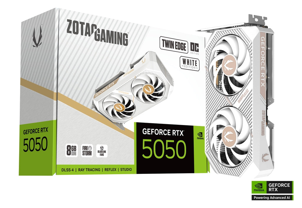 Zotac RTX 5050 Twin Edge OC 8GB (White)