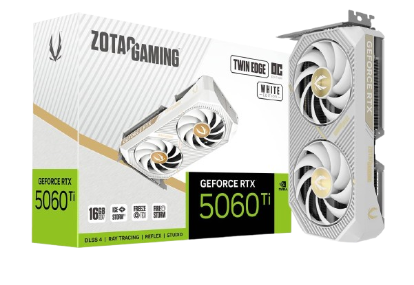 Zotac RTX 5060Ti Twin Edge OC 16GB (White)