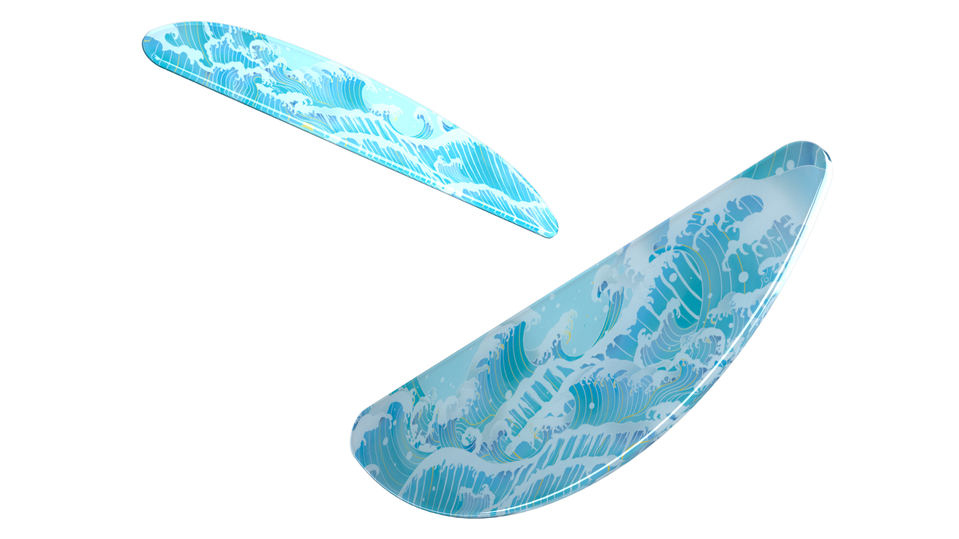 LAMZU Atlantis Glass Skates