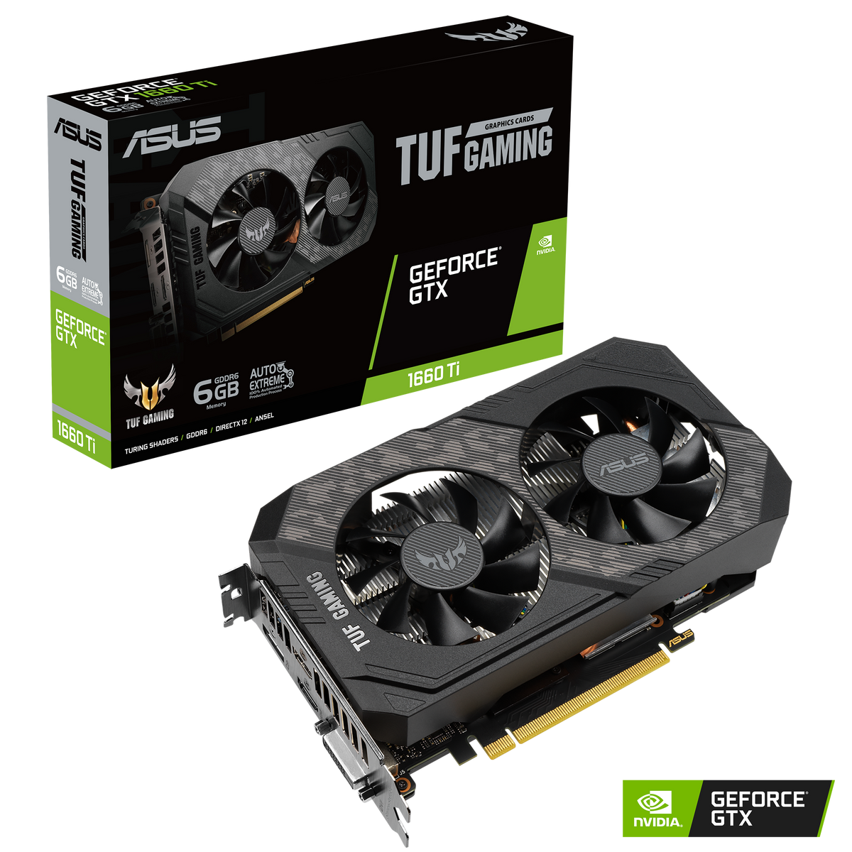 ASUS TUF Gaming GTX 1660 Ti EVO OC Edition 6GB