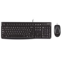 Logitech MK120 (Wired Keyboard Mouse Combo)